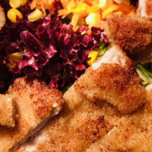 Salat Schnitzelstreifen