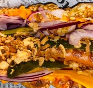 Lecker XL Hot Dog