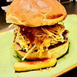 Pulled Rib Burger
