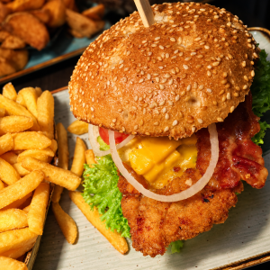 Schnitzel Burger